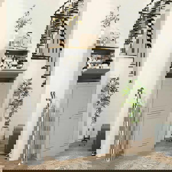 Flip-down Shoe Cabinet