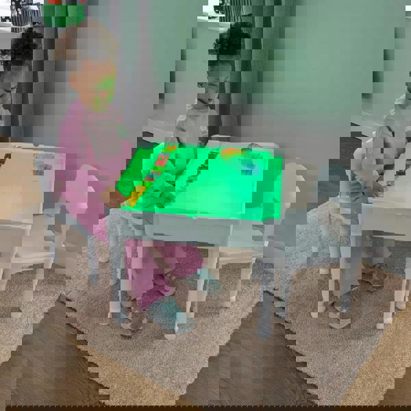 Liberty House Toys Light Table and Two Chairs Set