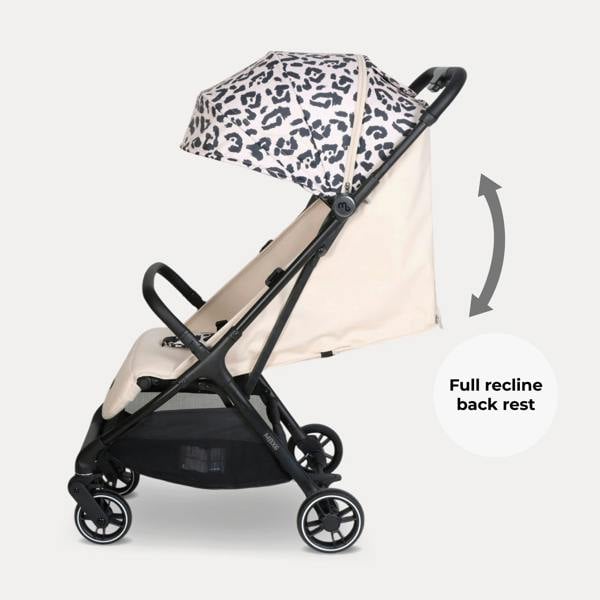 My Babiie MBX6 Compact Stroller - Fawn Leopard