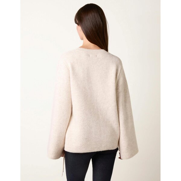 Blue Vanilla Cardigan With Soft Textured Finish