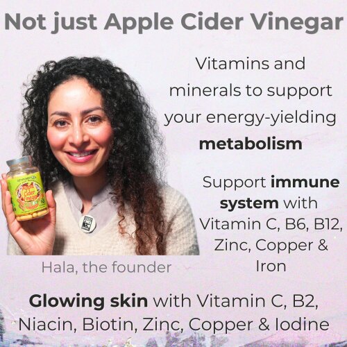 Dietapplements Raw Unfiltered Apple Cider Vinegar with the Mother, Vitamins & Minerals Complex