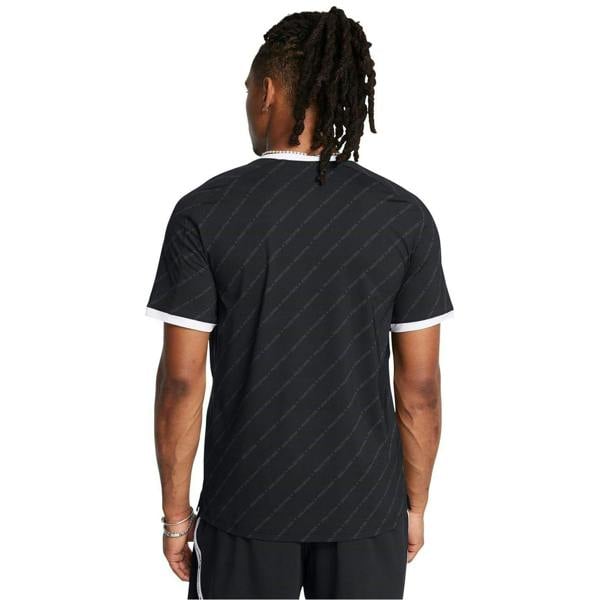 Under Armour Mens Project Rock Rugby T-Shirt - Black - 