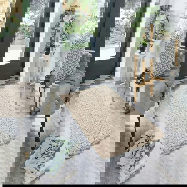 The Rugs Washable Fleck Rug - Quality Stylish Plain Design