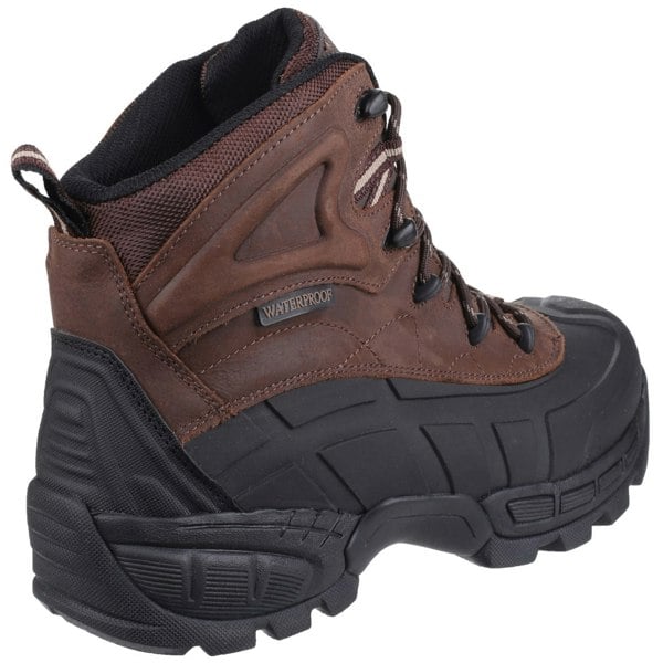 Amblers Mens FS430 Orca S3 Waterproof Leather Safety Boots - Brown