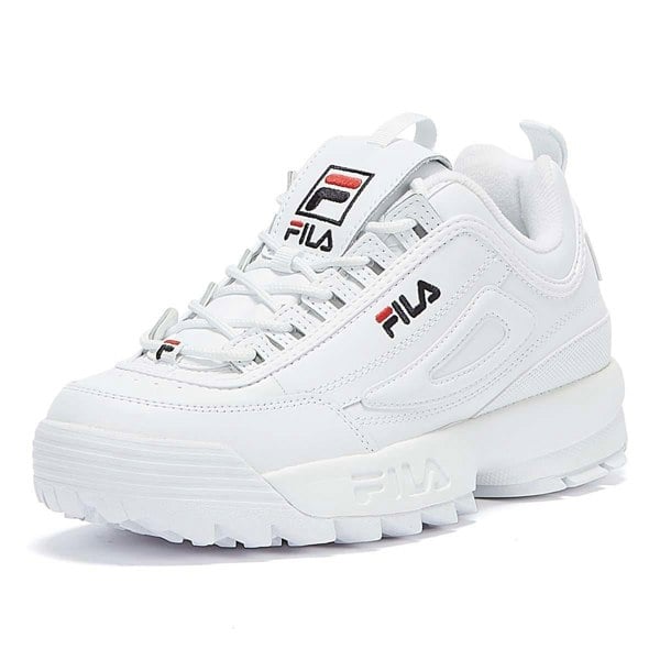 FILA 5FM00002-125 Unisex Disruptor II Premium Core White