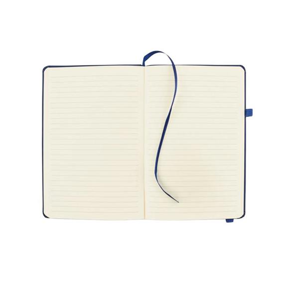 MidOcean Leather A5 Notebook - Blue - 