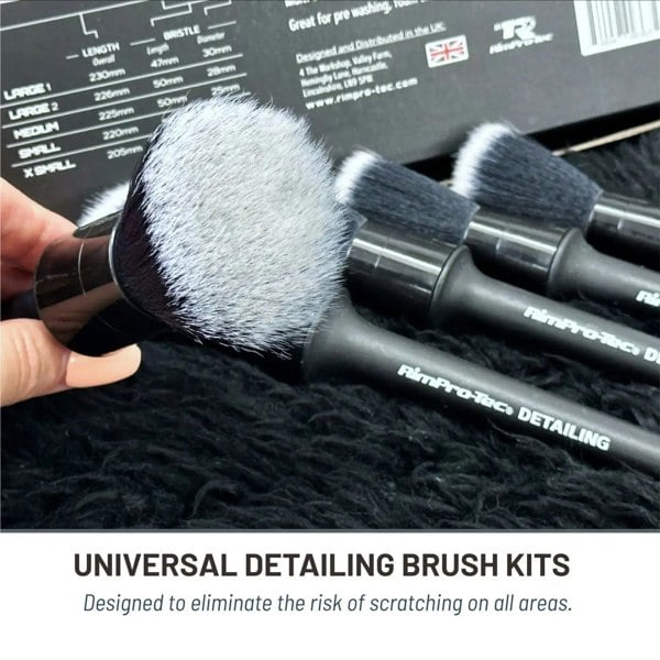 auto detailing brush kit
