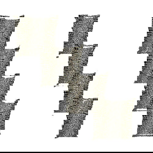 ISTOOLS Premium Leopard Print Ottoman Bench – Fabric Footstool & Coffee Table (Non-Storage)