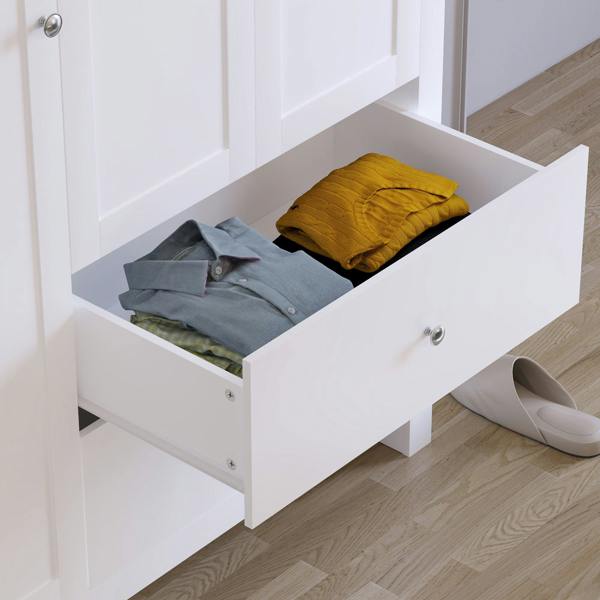 Vida Designs Arlington 3 Door 2 Drawer Wardrobe