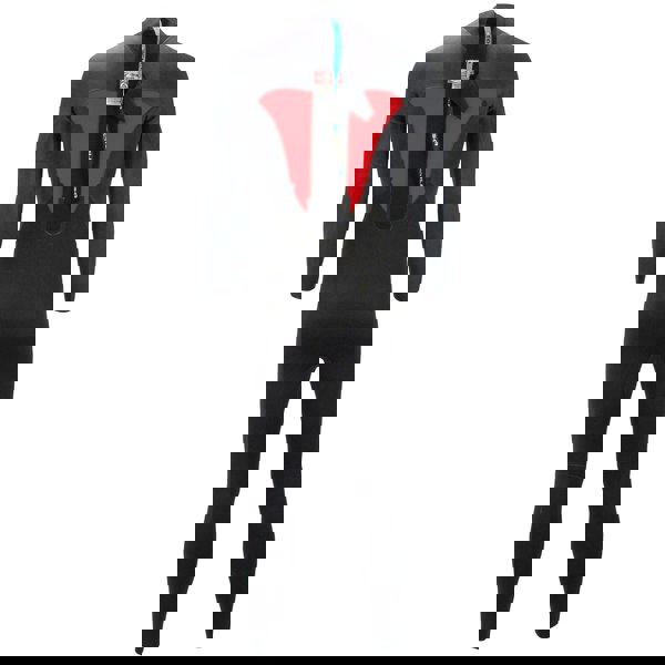 Sola Mens Blaze Back Zip 5/4mm Fullsuit - Grey/Red