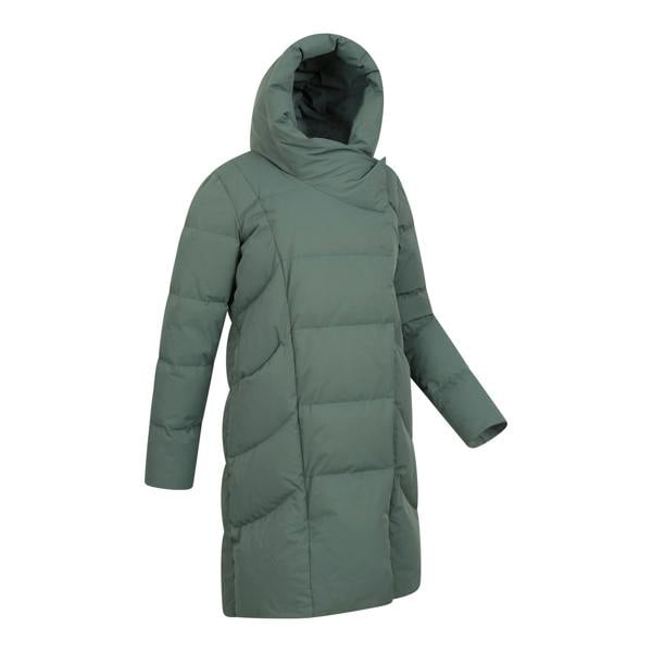 Mountain Warehouse Womens/Ladies Cosy Extreme II Wrap Down Jacket - Dark Khaki - 