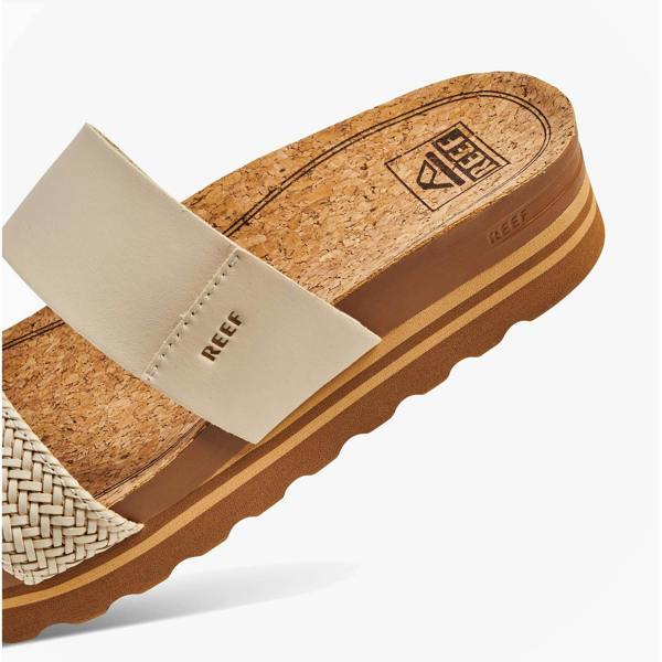 Reef CUSHION VISTA Platform Sandals in Light Brown