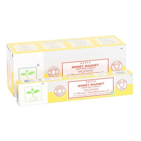 Serano 6 Packs of Money Magnet Earth Incense by Satya