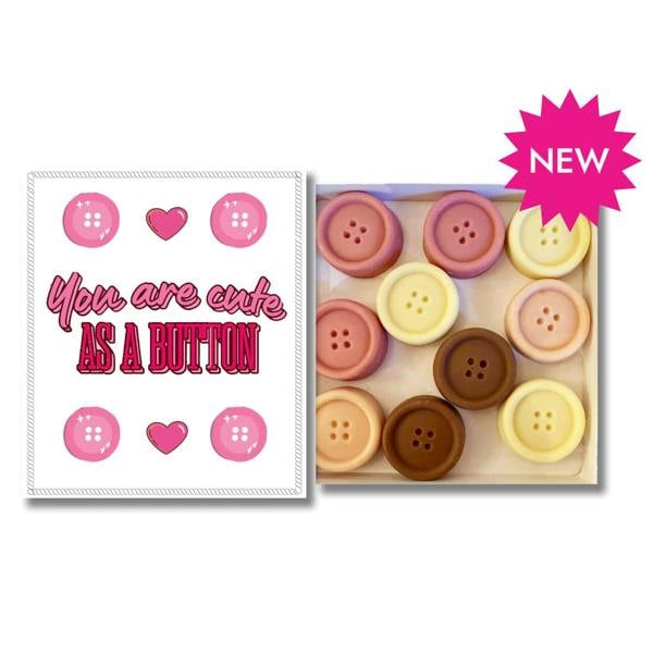 CHOC ON CHOC Cute as Chocolate Button
