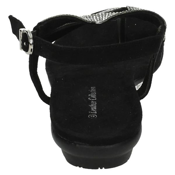 Leather Collection Ladies Leather Collection Y Strap Toe Loop Sandals