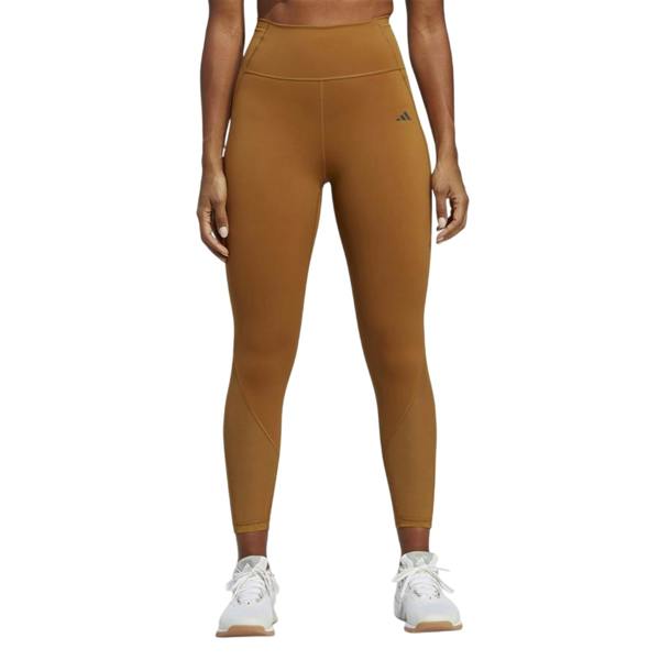 Adidas Womens/Ladies HIIT Tailored Leggings - Brown - 