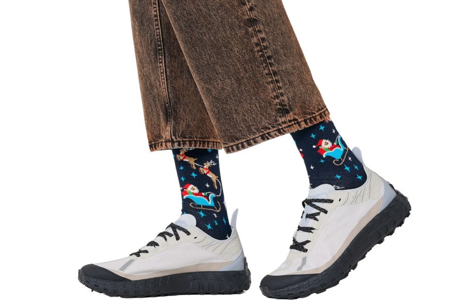 Happy Socks Sleigh Socks, Navy