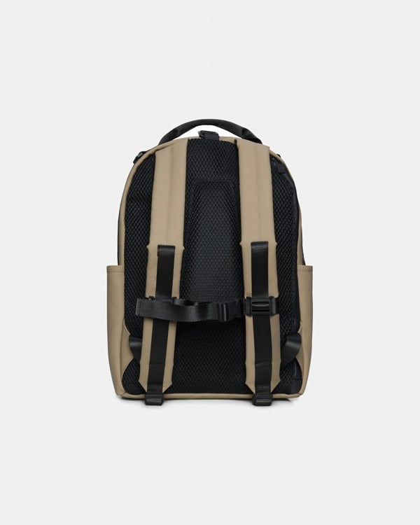 Rains Clip Front Backpack - Beige 133 - CHO - Designer Unisex Bags