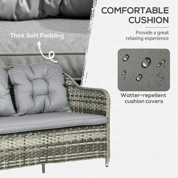 Rattan Sofa Set