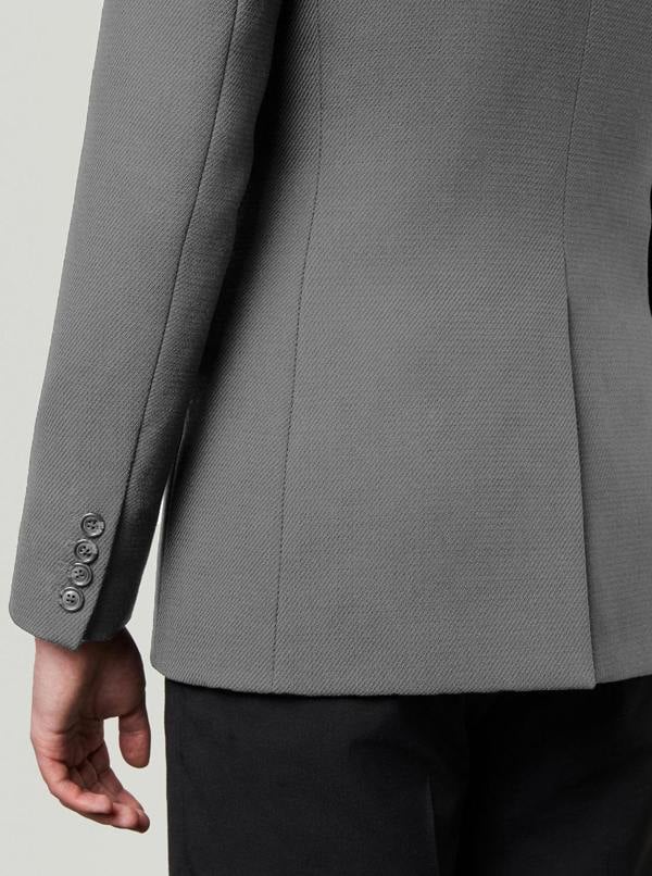Serran London Double Breasted Suit Jacket - Grey