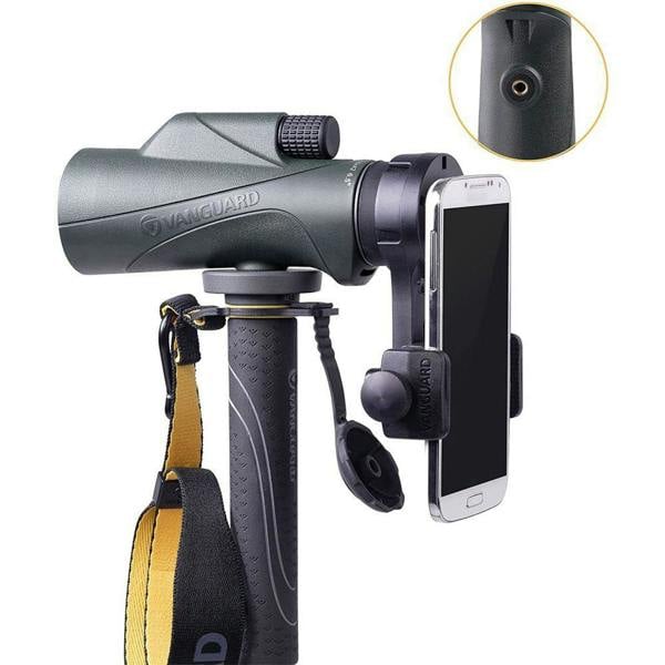 Vanguard VEO HD2 1042M Monocular with Smartphone Digiscoping Kit