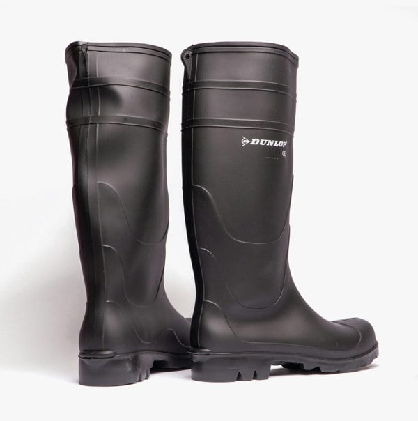 Dunlop UNIVERSAL Mens Non-Safety Wellington Boots Black