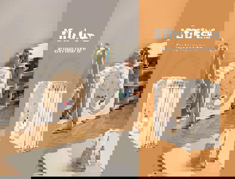 Dekko Kids Playpen Baby Safety Gate Toddler Play Game Toy Foldable Panels