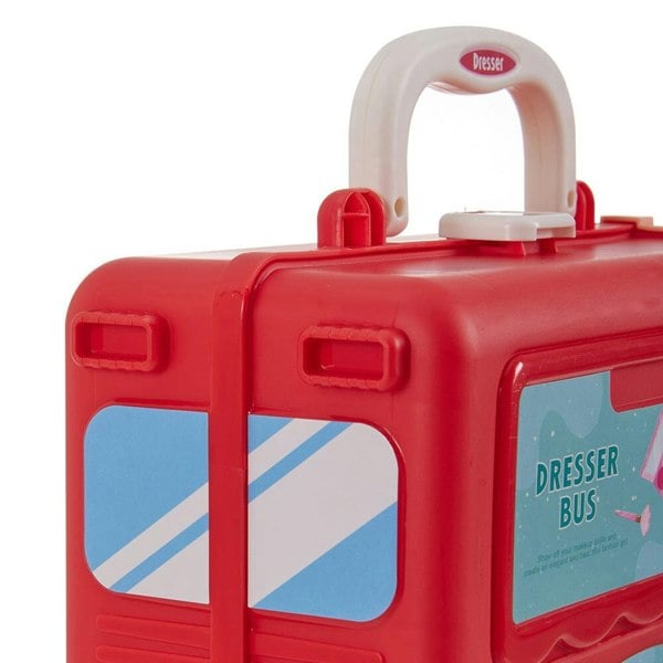 Joyful Bus Vanity Table for Kids Living and Home