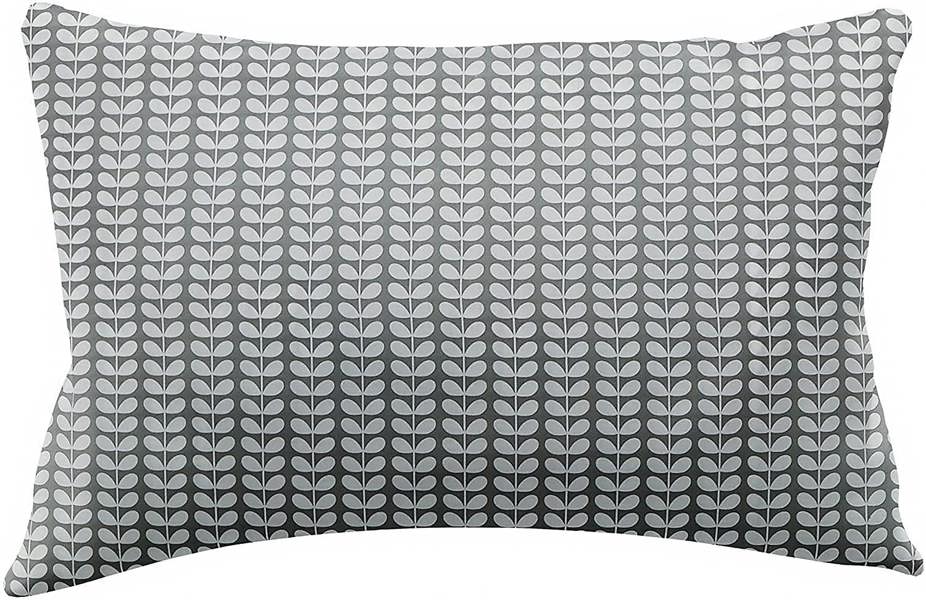 Orla Kiely Tiny Stem Light Cool Grey Double Duvet Cover Only