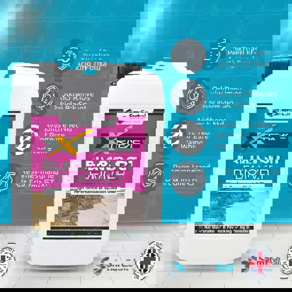 Smartseal Xtreme Blackspot remover, 3 x 5 Litre