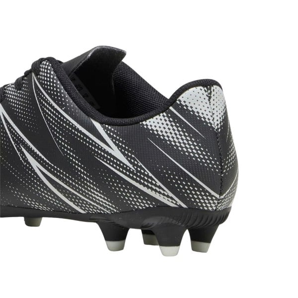 Puma Childrens/Kids Attacanto Turf Training Football Boots - Black/Silver