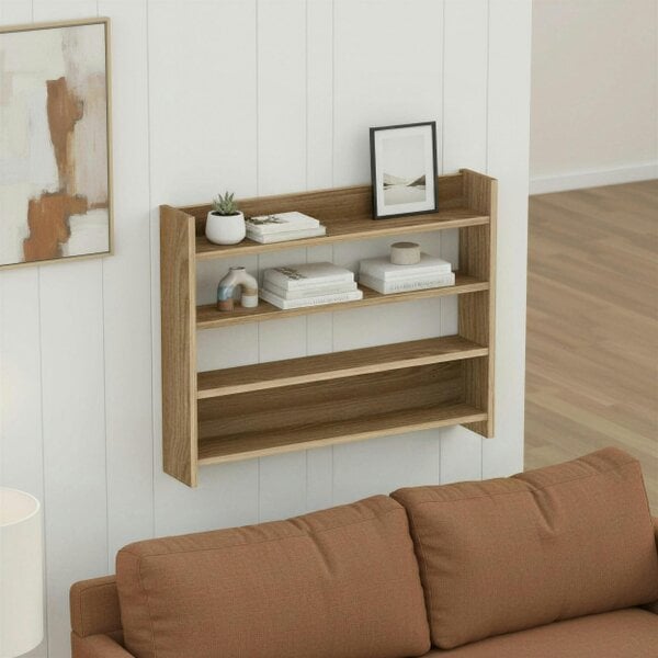 Decortie Lane 4-Tier Wall Shelf