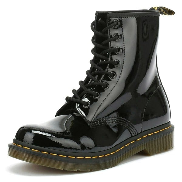 Dr. Martens - 11821011 Women's 1460 Patent LAMPER Black