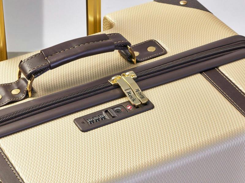 Rock Luggage Hard Shell  Luggage Suitcase Trunk Cabin Travel Bags