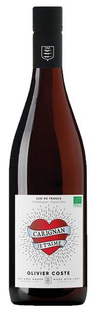 Olivier Coste, Carignan Noir, Je t'aime, IGP Pays d'Oc 2024 75cl