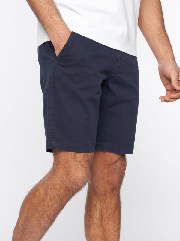 Duck and Cover Moreshore Chino Shorts Navy