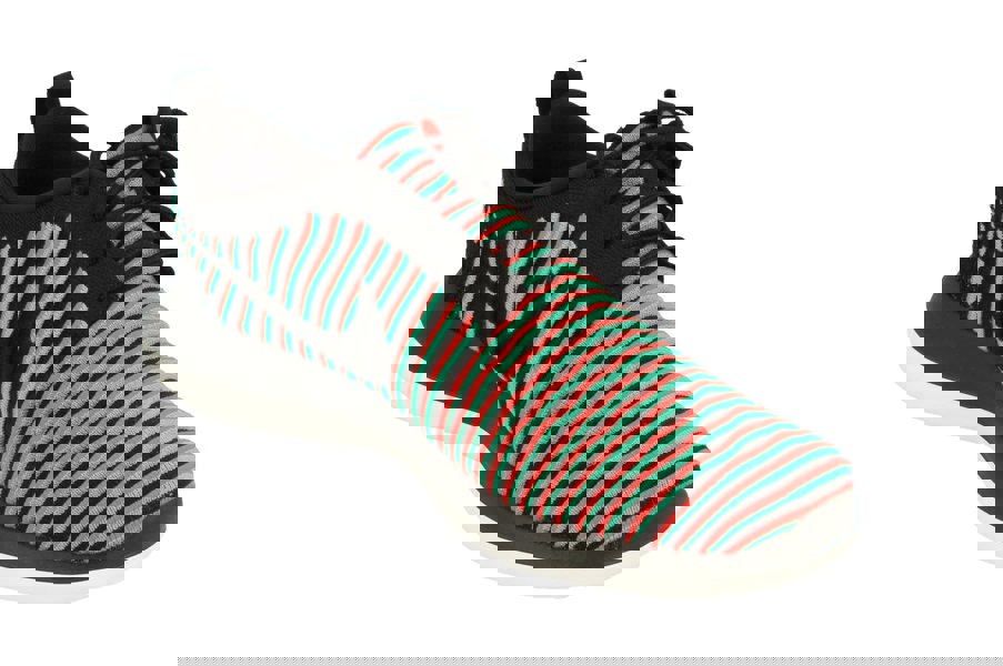 Nike Roshe Two Flyknit Mens 844833  003 - Black Bright Crimson 003 - Photo 3