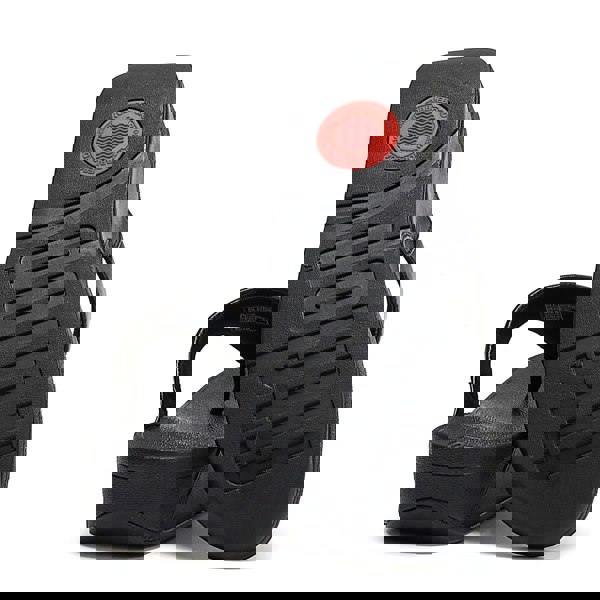 FitFlop Womens Black Lulu Sandals