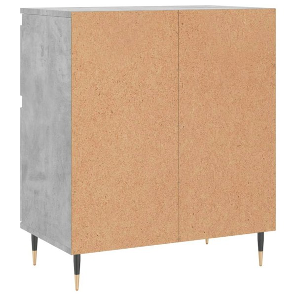Berkfield Sideboard Concrete Grey 60x35x70 cm Engineered Wood