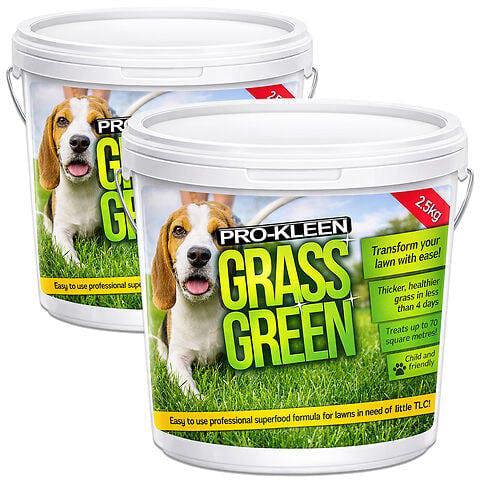ProKleen Pro-Kleen Grass Green Lawn Fertiliser 5KG - Professional Grass Fertiliser for Thick Green Grass
