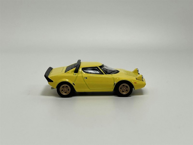 Mini GT Lancia Stratos HF Stradale Giallo Fly LHD 1:64 Mini GT MGT0077L