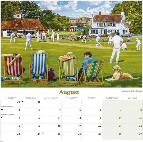 Countryside Memories Calendar 2027 (illustrations by Trevor Mitchell)