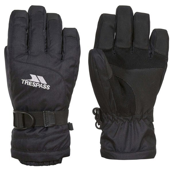 Trespass Childrens/Kids Simms Waterproof Gloves - Black