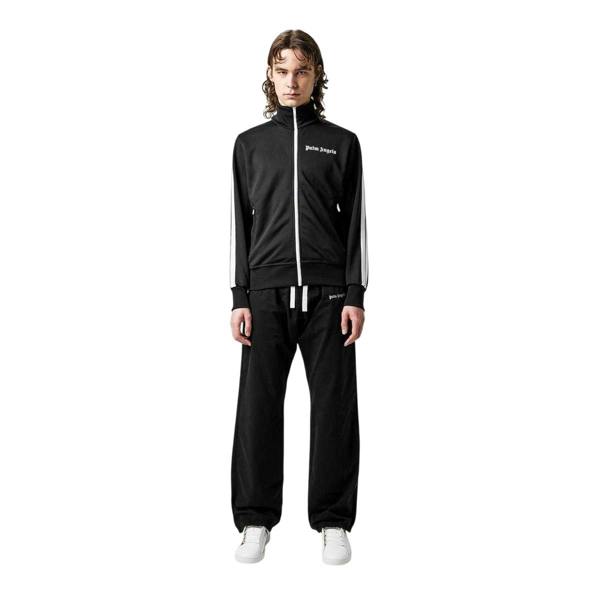 Palm Angels Unisex Adult Classic Track Jacket - Black - 