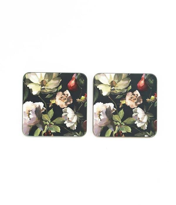 M.M Linen Peira Rectangle Coaster Set of 4