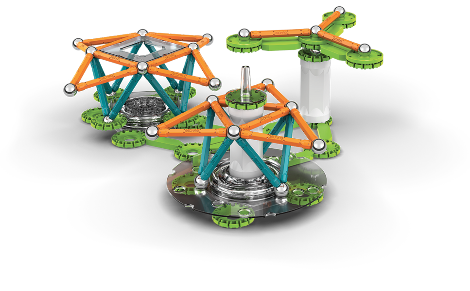 Geomag Mechanics Gravity Motion Magnetic Gears -160 Pieces