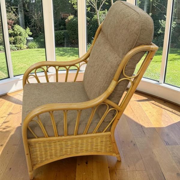 The Garden Marketplace Sorrento Cane Single Chair