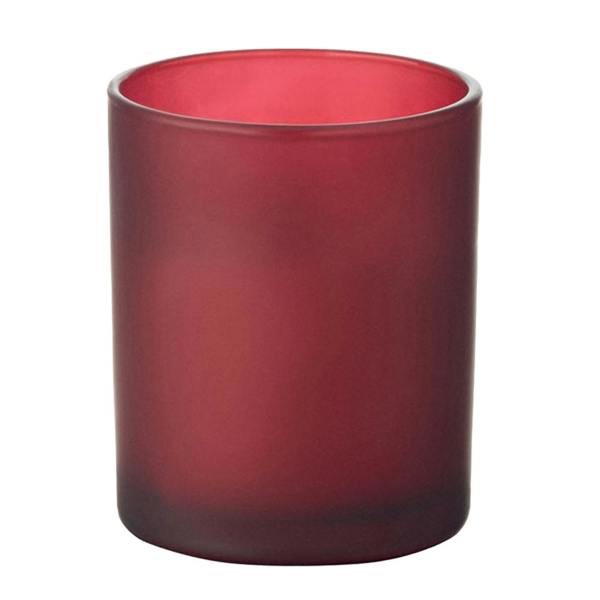 MidOcean Kivas Wood Plant-Based Scented Candle - Burgundy - 