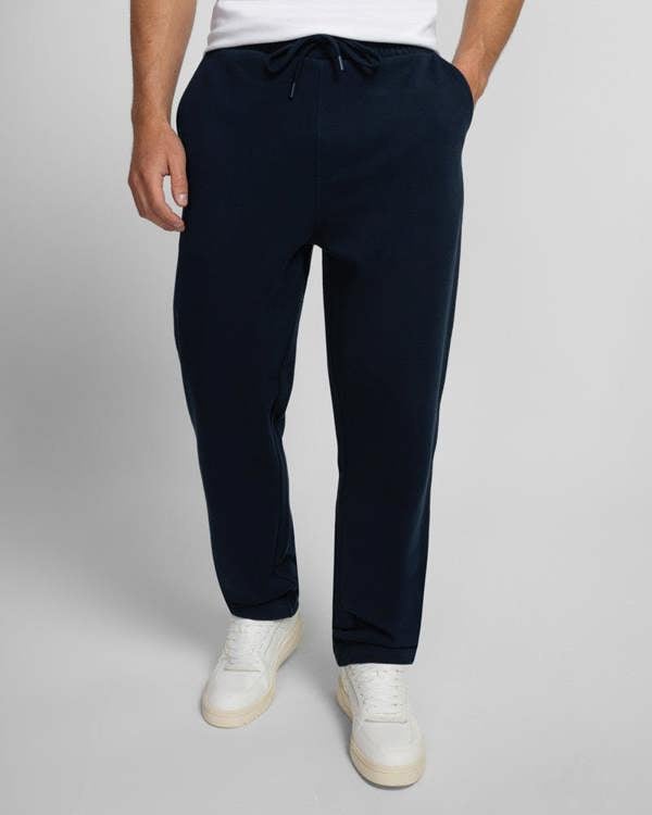 Steel & Jelly Tarporley - Pique Straight Leg Jersey Jogger
