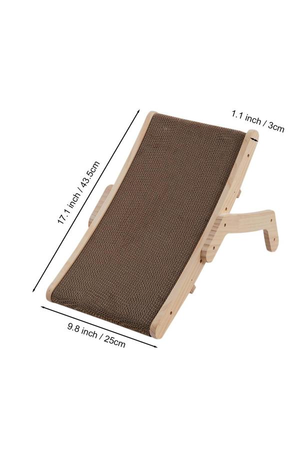Living and Home 43.5cm x 25cm Versatile Reusable Cat Scratcher Bed